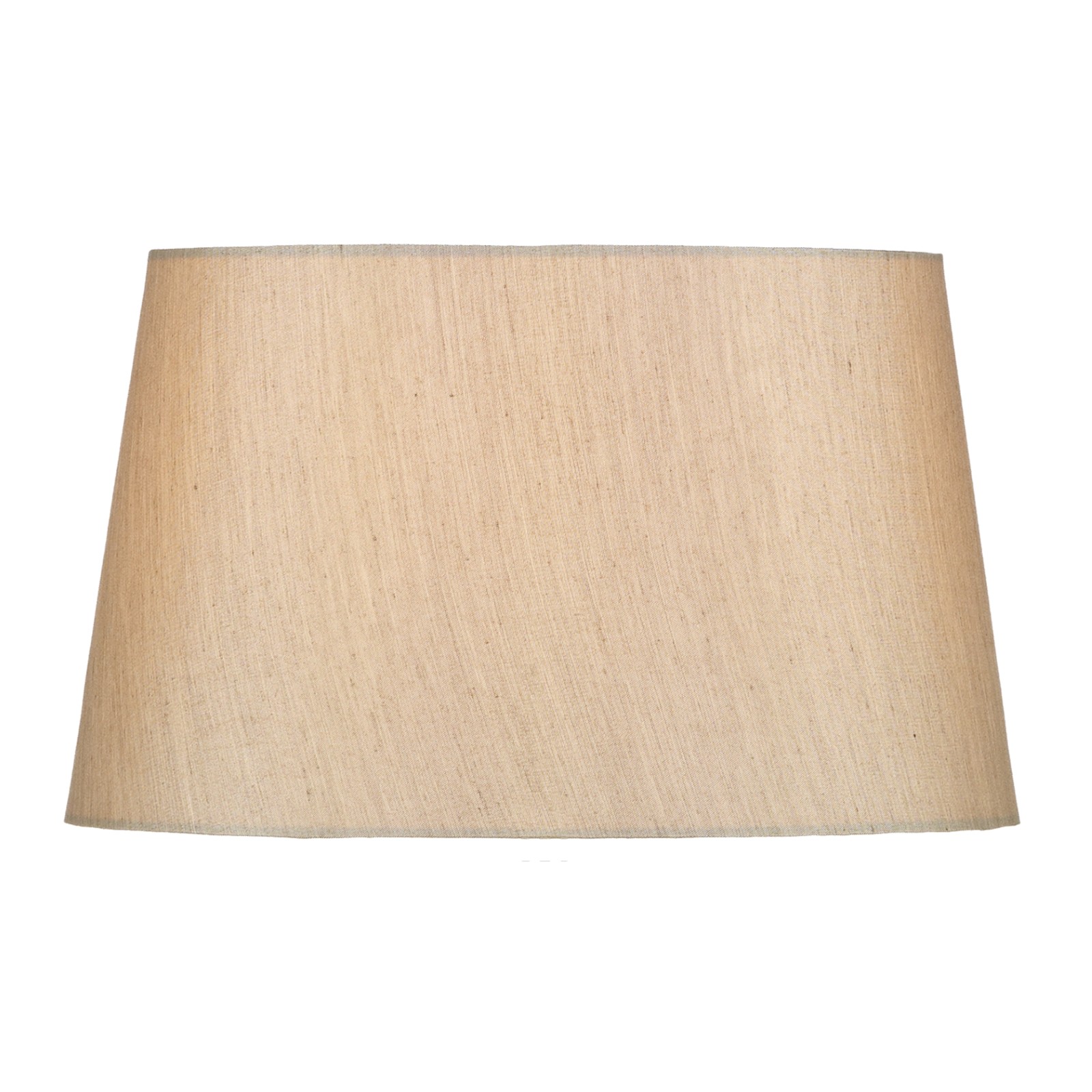 The Lighting Studio    Silver Gustav Faux Silk Tapered Drum Shade 30Cm in Size 30cm, BrandAlley