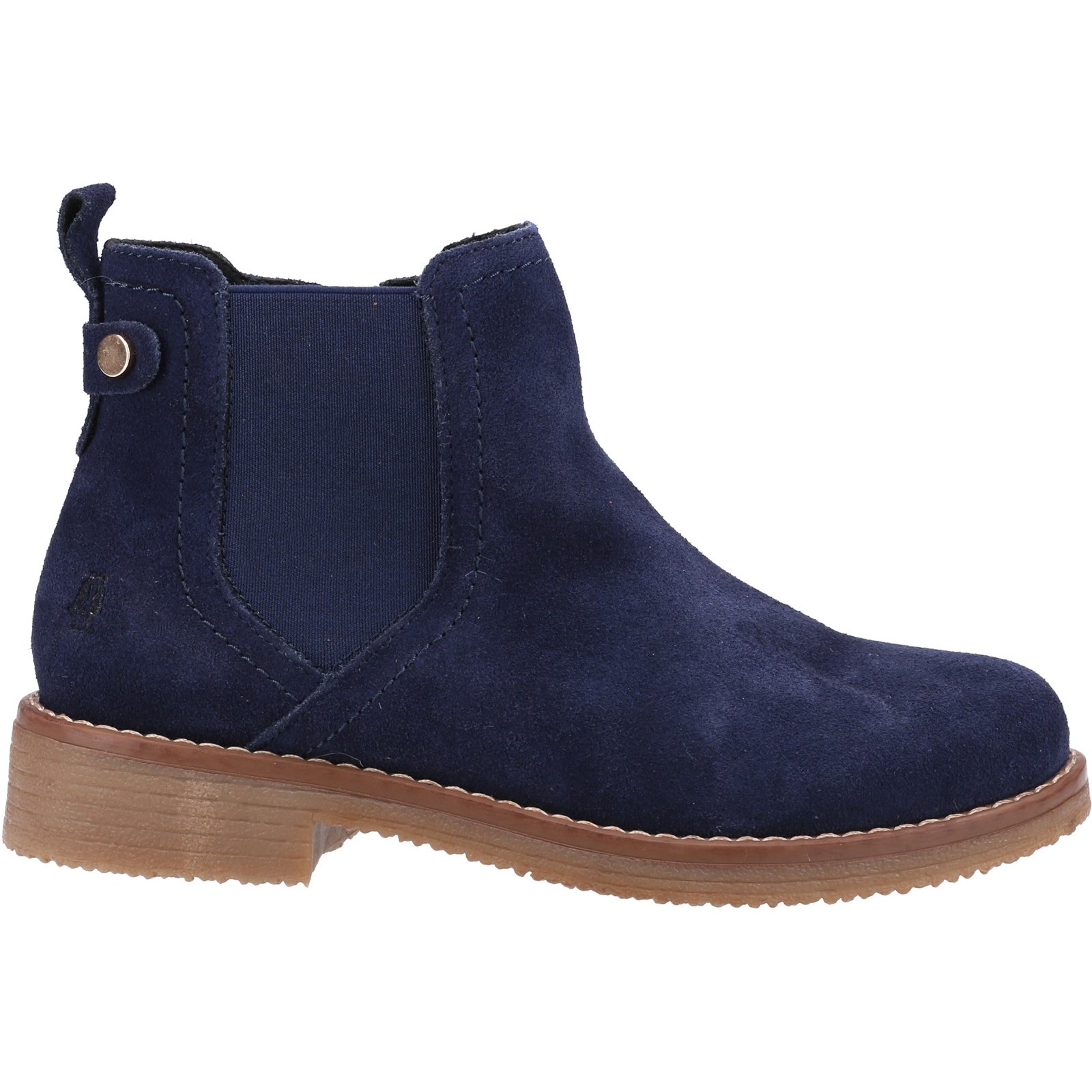 Hush Puppies Women's   Navy Maddy Wide Boot in Size 4, BrandAlley