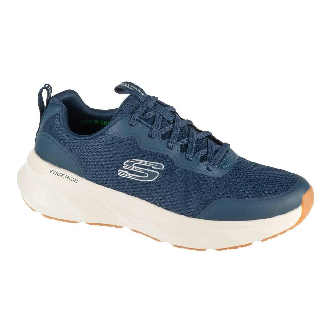 Skechers Men's   Blue 232835/Nvw Edgeride - Rekze Low Top Trainers in Size 6.5, BrandAlley