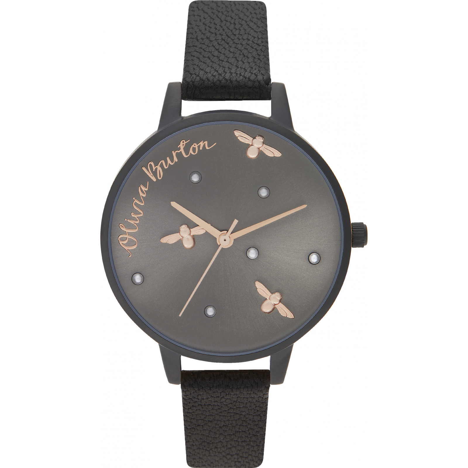 Olivia Burton Women's   Black Ob16pq02 Watch , BrandAlley