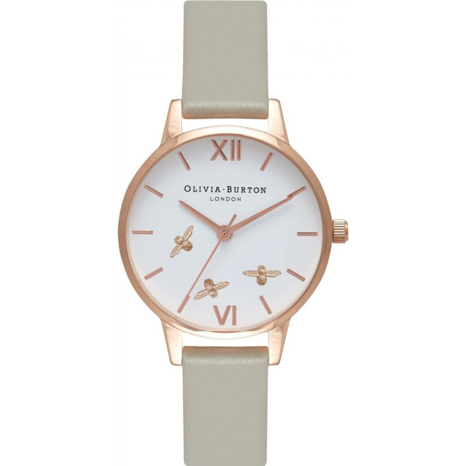 Olivia Burton Women's   Grey Ob16ch03 Watch , BrandAlley