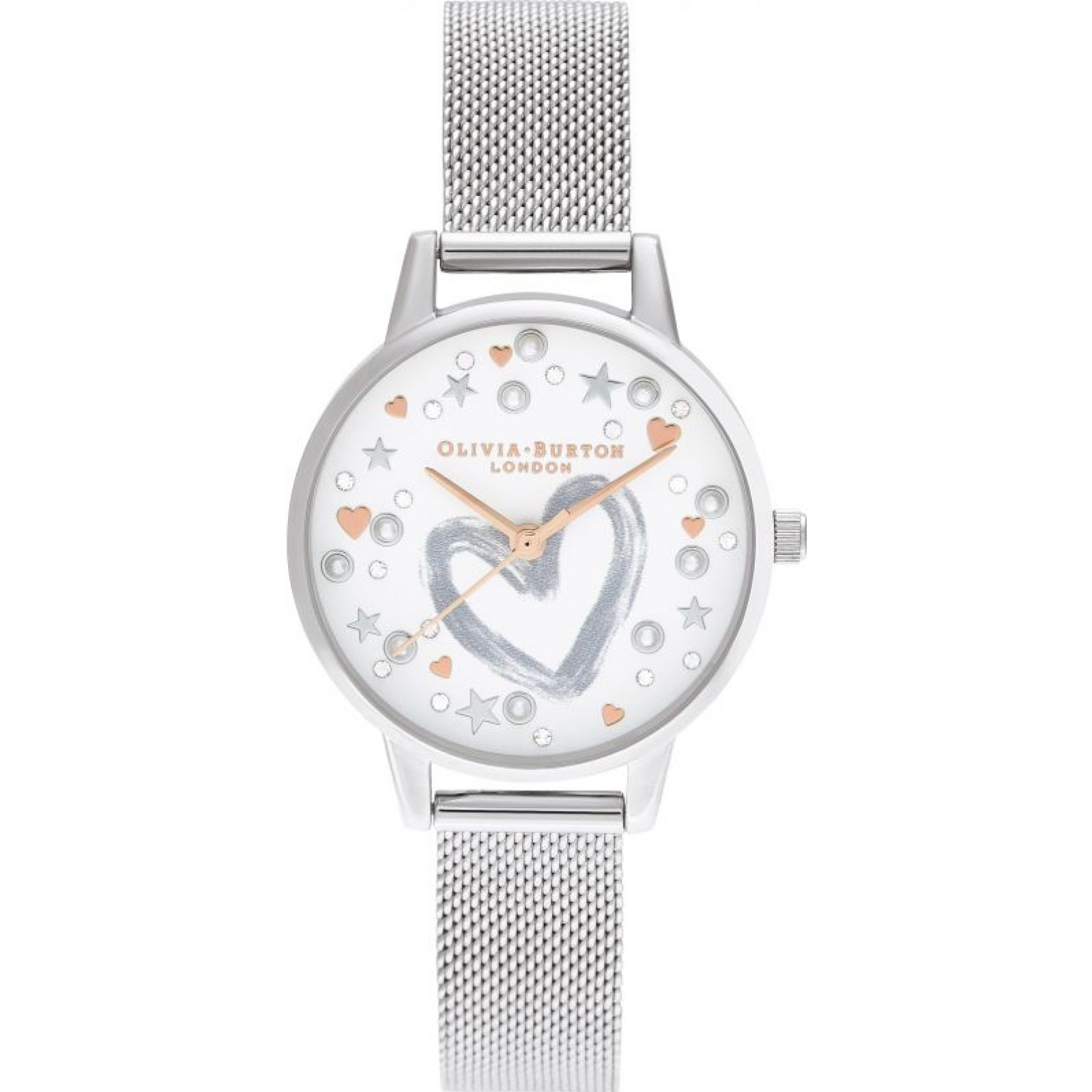 Olivia Burton Women's   Silver Ob16lh12 Watch , BrandAlley