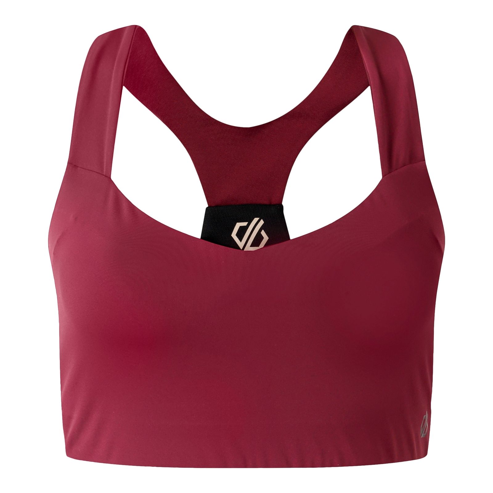 Dare2B Women's  Sports Bra Swift III Mixed Fig in Size S, BrandAlley