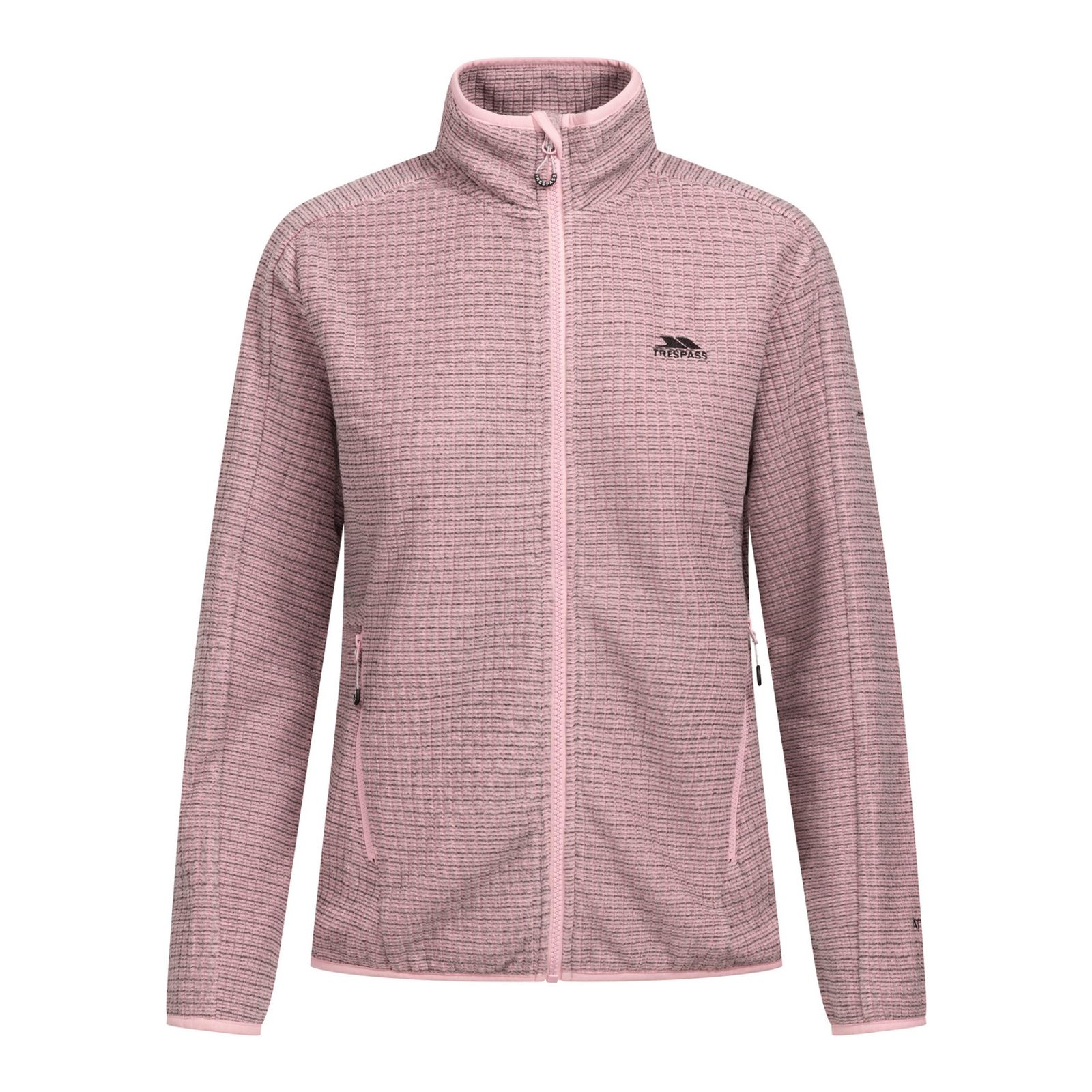 Trespass Women's   Pink / Celia Fleece Jacket Carnation in Size L, BrandAlley