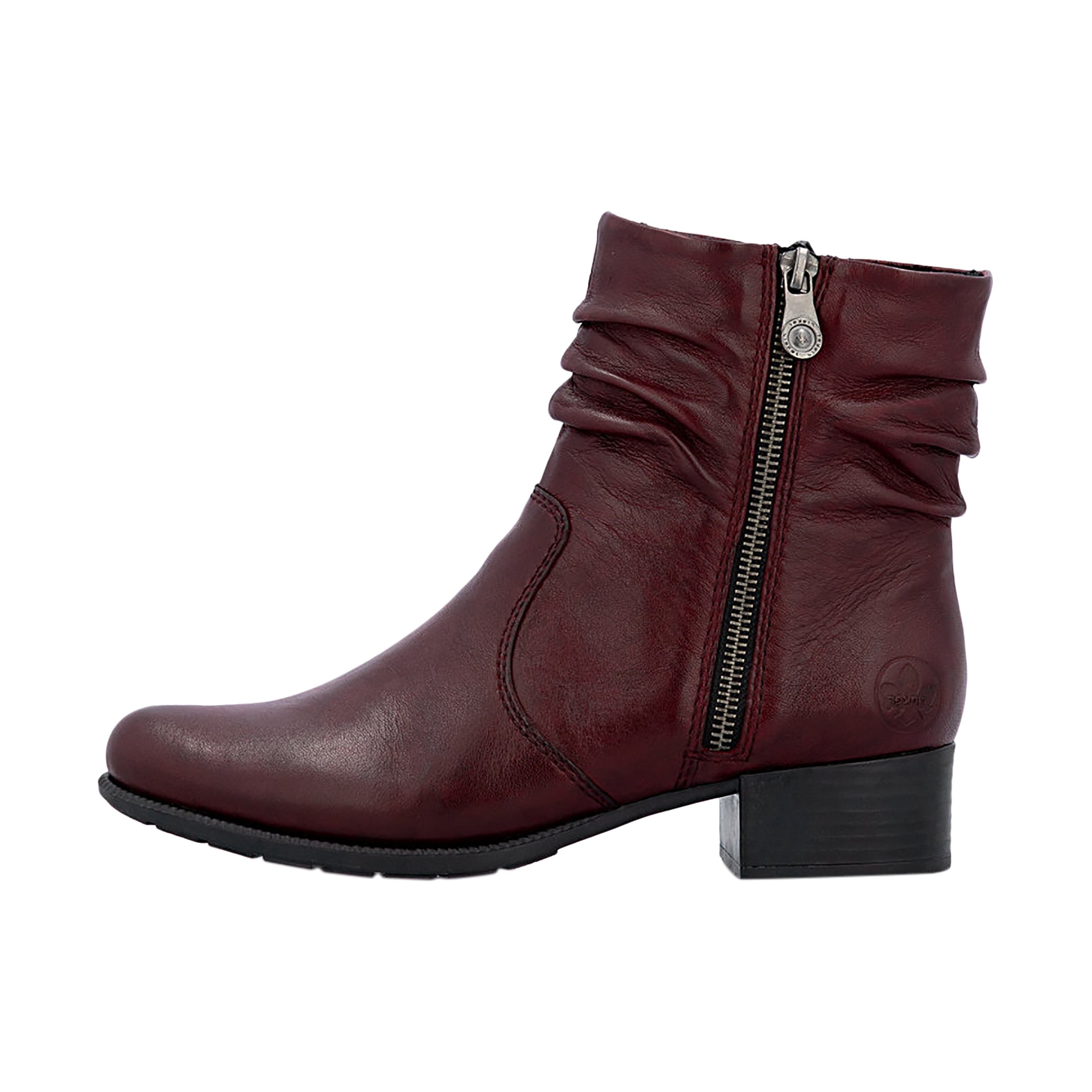 Rieker Women's  Red 78656-35 Flat Ankle Boots in Size 6, BrandAlley