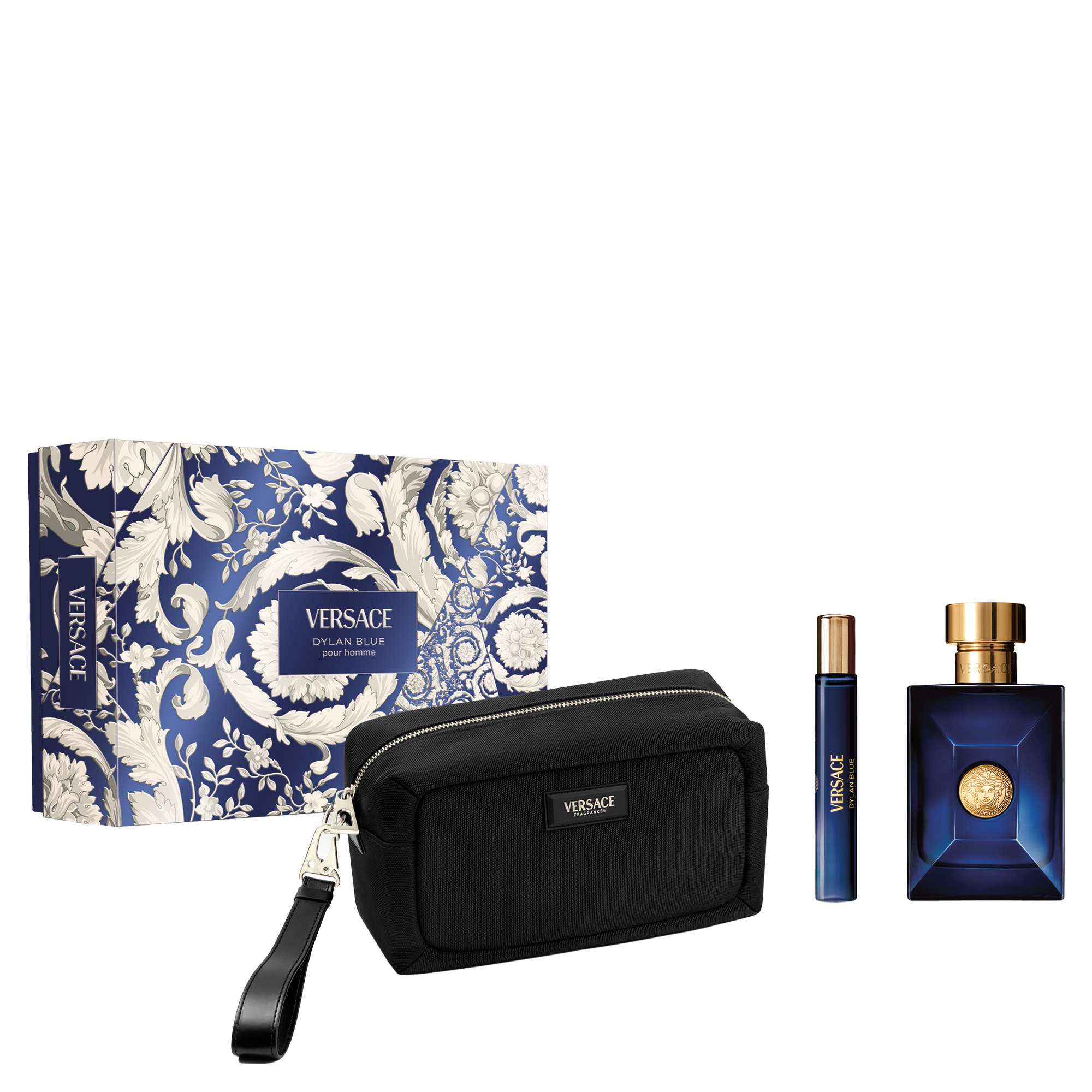 Versace   Dylan Blue Eau de Toilette Spray 100ml Gift Set in Size 100ml, BrandAlley