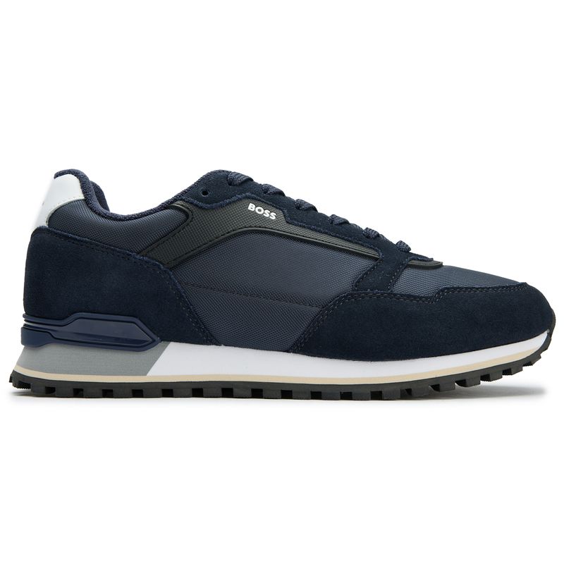 BOSS Men's   Blue Parkour Trainers in Size 7, BrandAlley