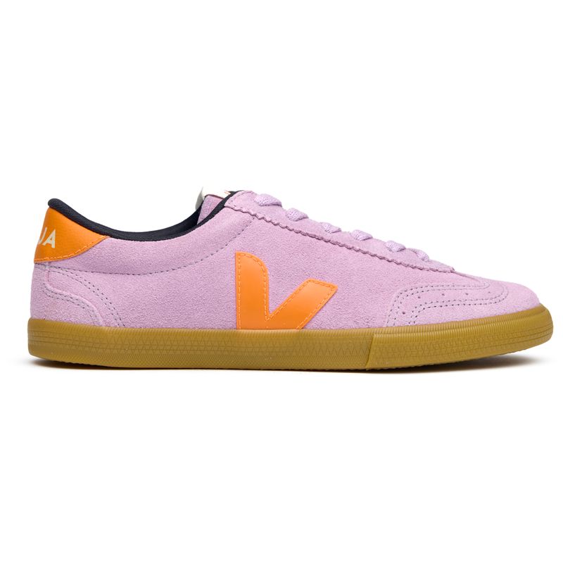 VEJA Women's   Purple Volley Suede Trainers in Size 5, BrandAlley