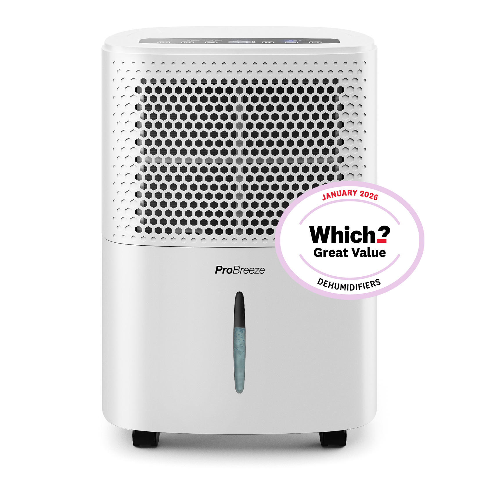 Pro Breeze   12L Dehumidifier with Built-in Humidistat in Size 12l, BrandAlley