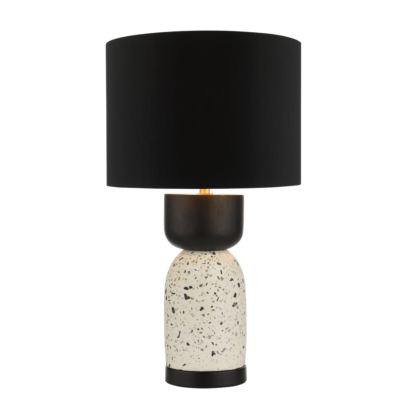 The Lighting Studio    Black Roja Table Lamp Terrazzo & With Shade, BrandAlley