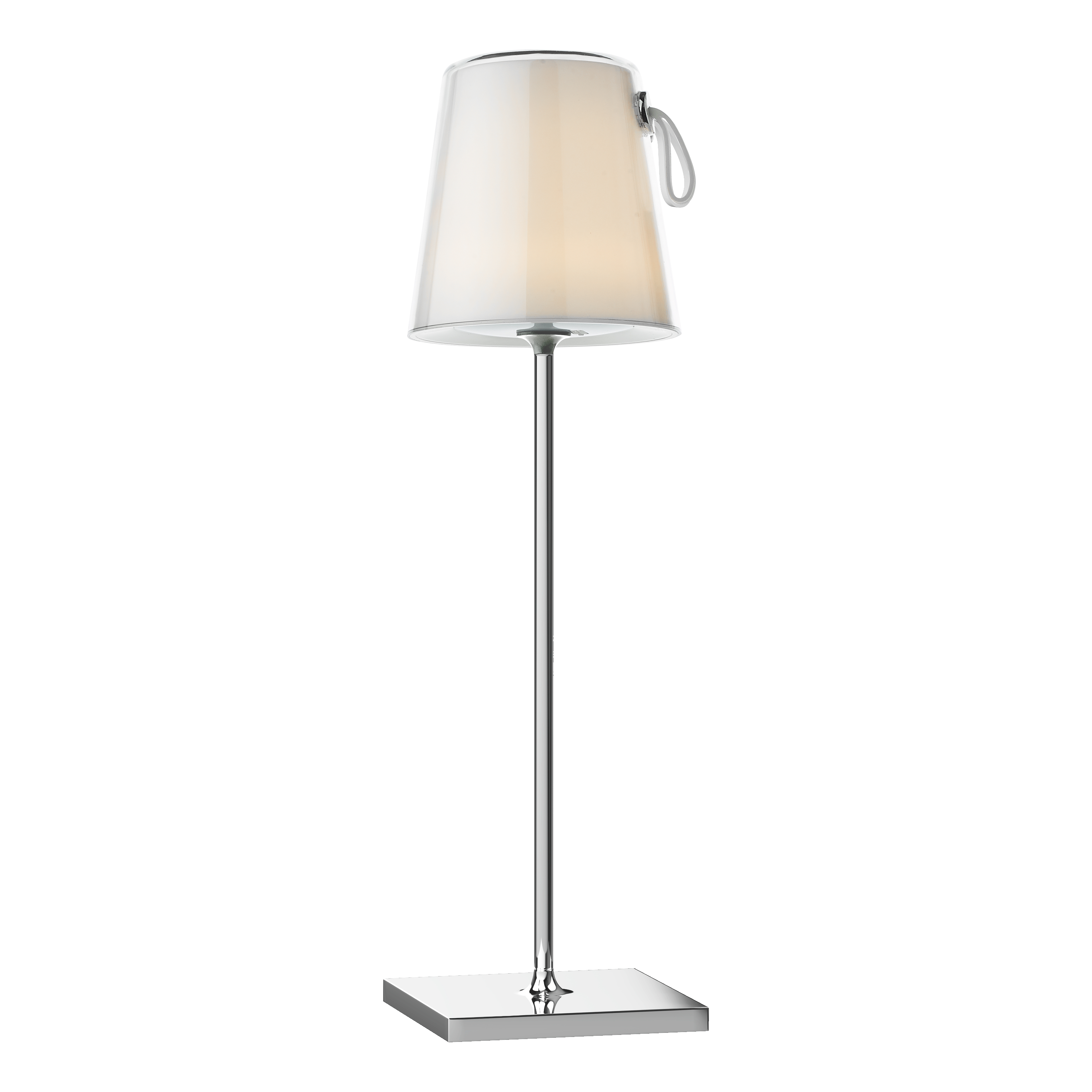 The Lighting Studio   Egor Rechargeable Table Lamp Polished Chrome and Colour Changing LED, BrandAlley