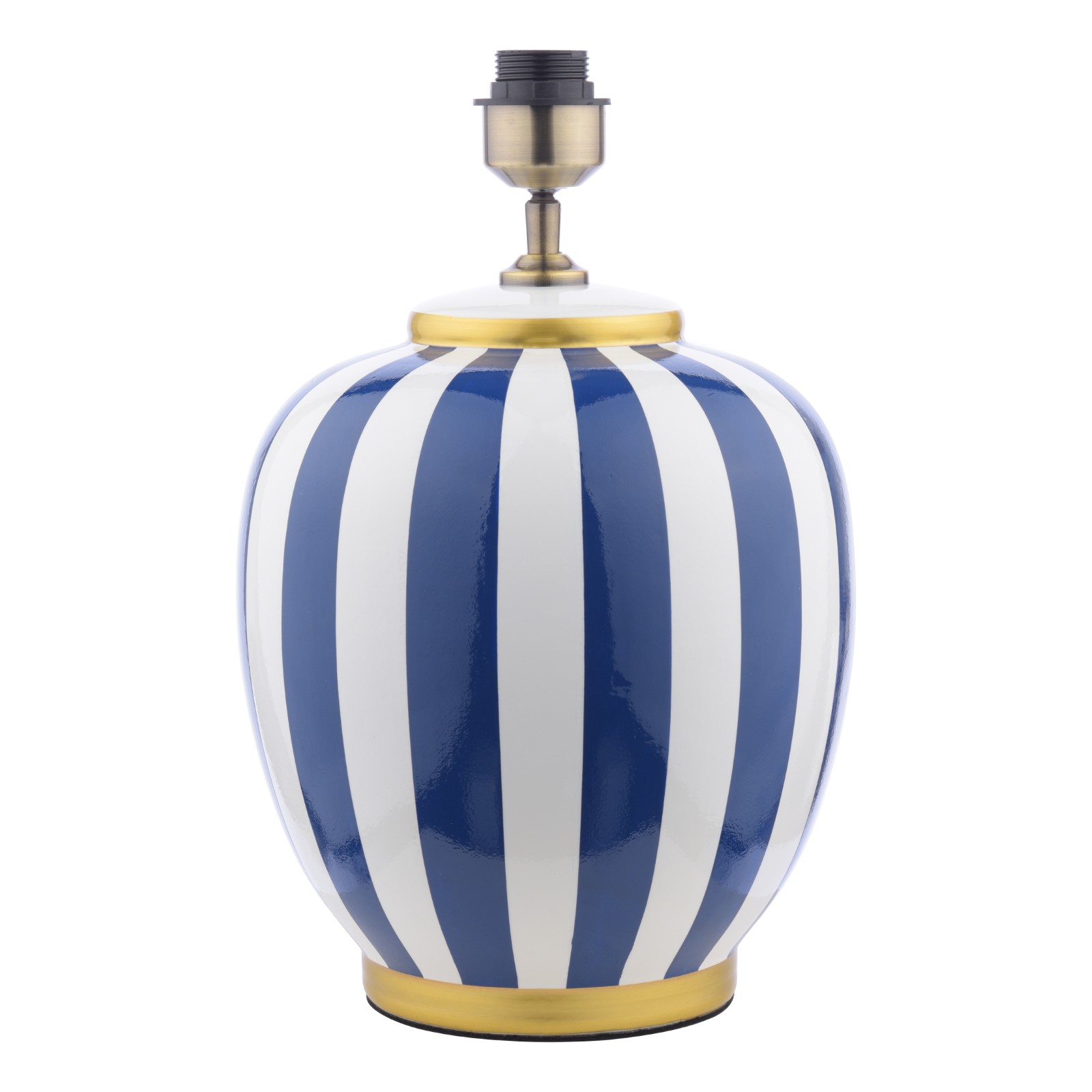 The Lighting Studio   Circus Ceramic Table Lamp Blue & White Base Only, BrandAlley