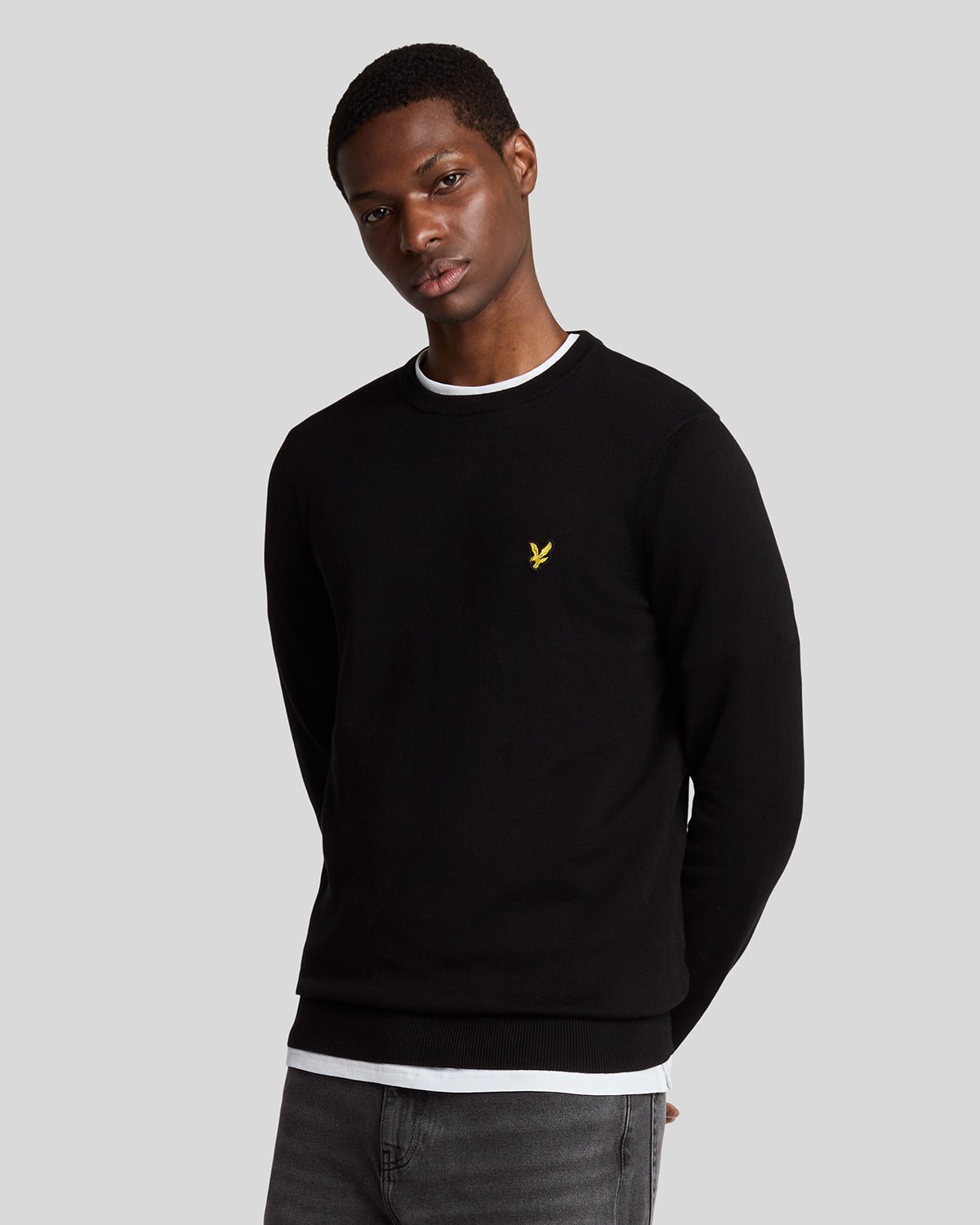 Lyle & Scott Men's  Cotton Crew Neck Jumper in Size M, BrandAlley