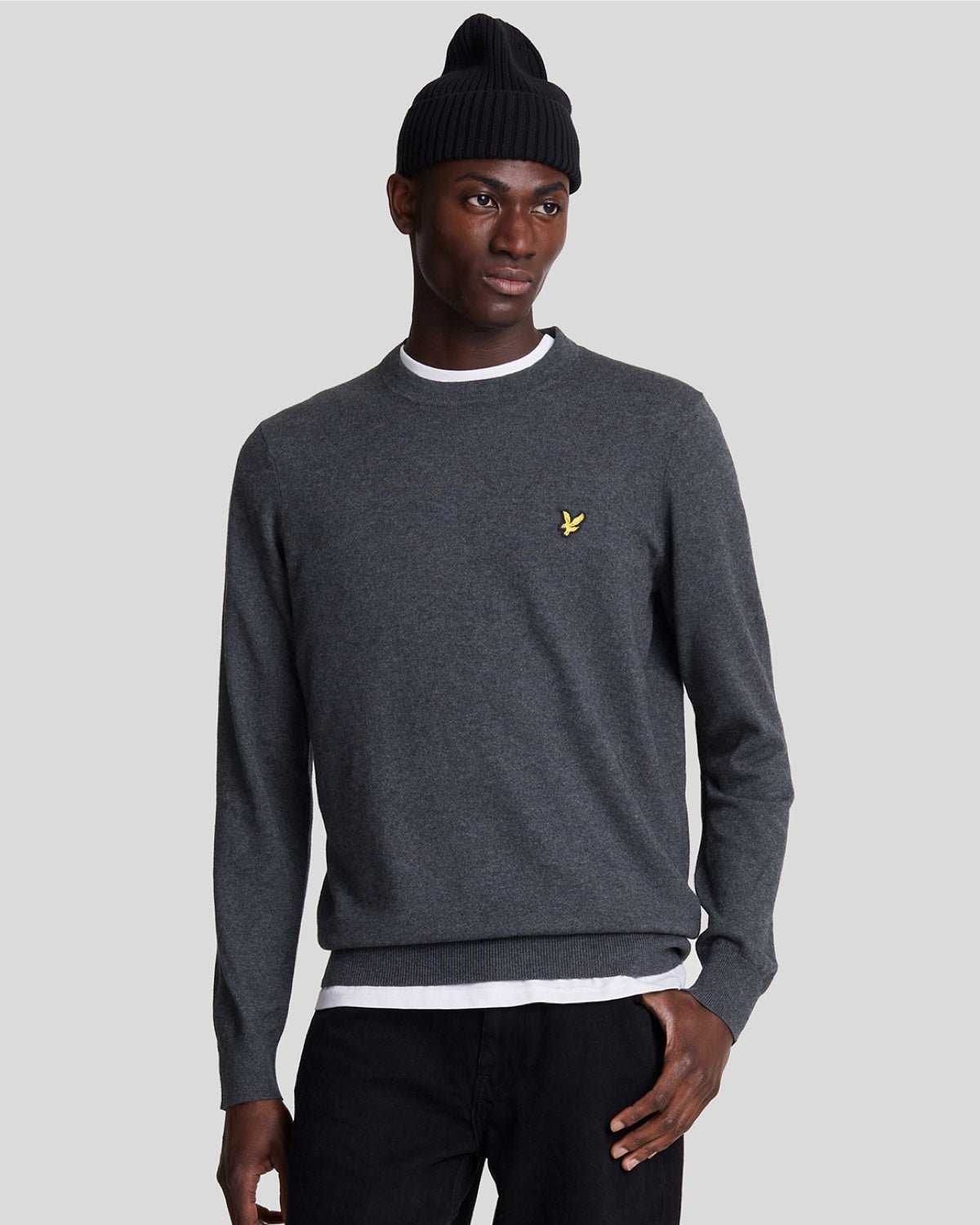 Lyle & Scott Men's  Cotton Merino Crew Neck Jumper in Size XXL, BrandAlley