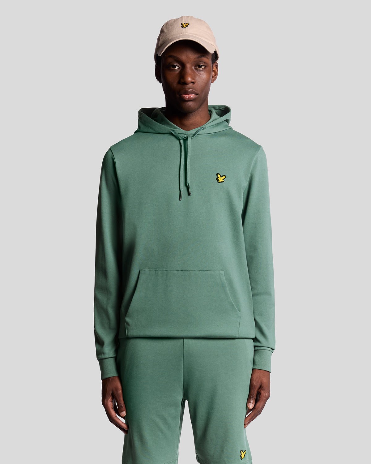 Lyle & Scott Men's   Green Sports Lightweight Hoodie in Size M, BrandAlley