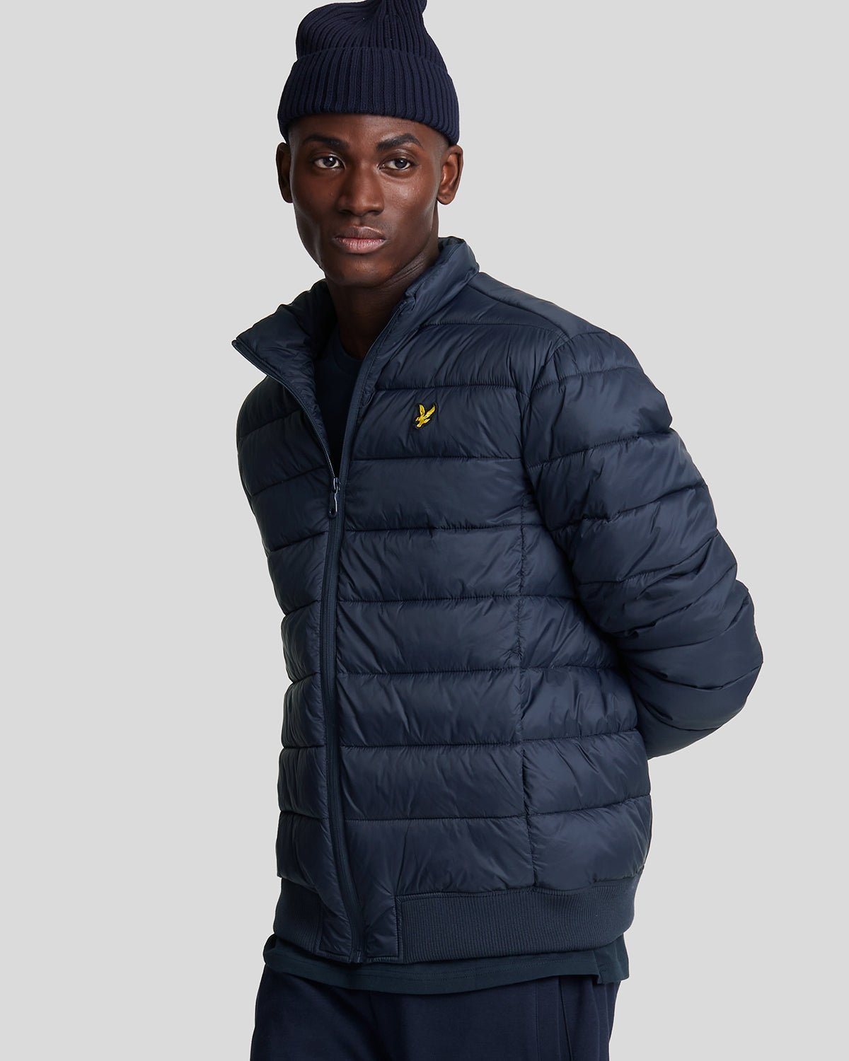 Lyle & Scott Men's  Funnel Neck Puffer Jacket in Size S, BrandAlley