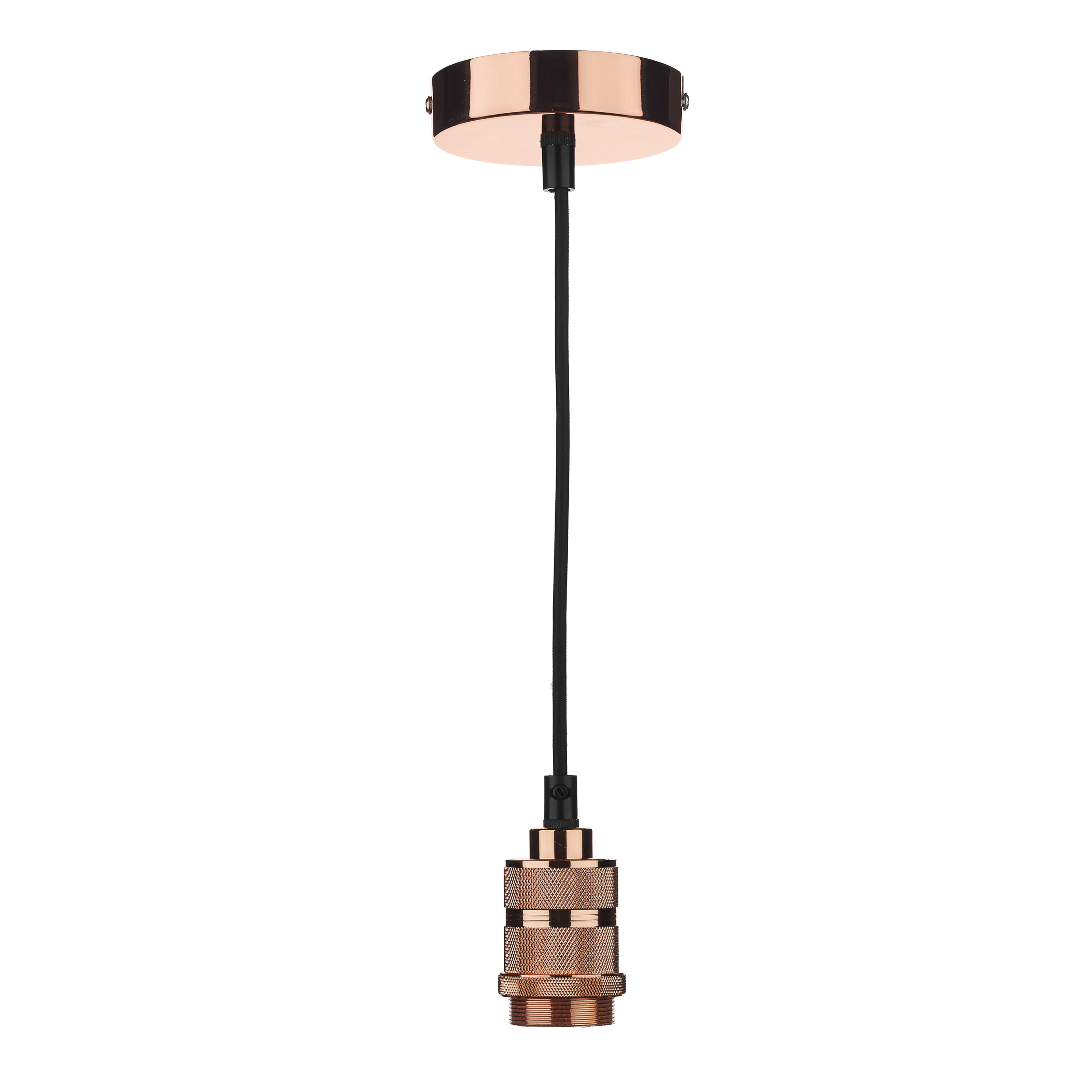 The Lighting Studio   1 Light E27 Decorative Suspension Copper in Size 1, BrandAlley