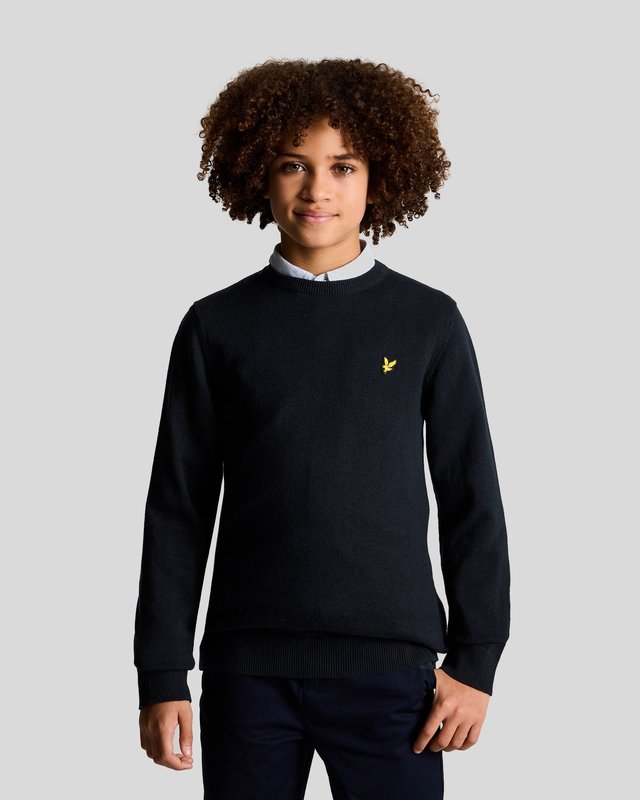 Lyle & Scott Boys  Cotton Crew Neck Jumper in Size 10/11 Years, BrandAlley