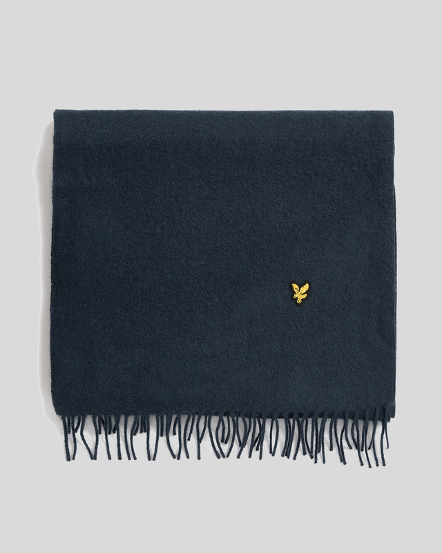 Lyle & Scott Men's  Lambswool Blend Scarf , BrandAlley
