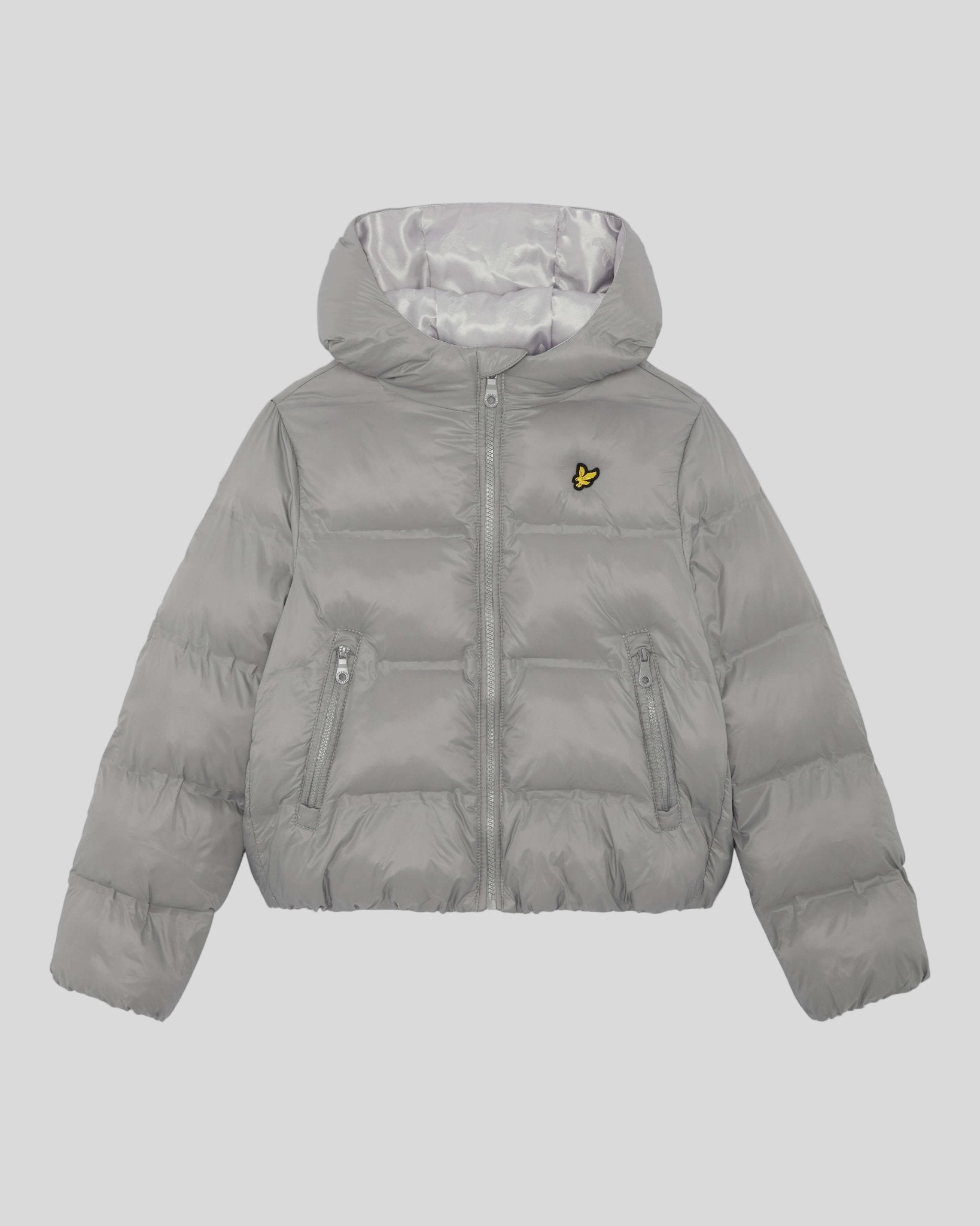 Lyle & Scott Cropped Puffer Coat - Size 15/16 Years