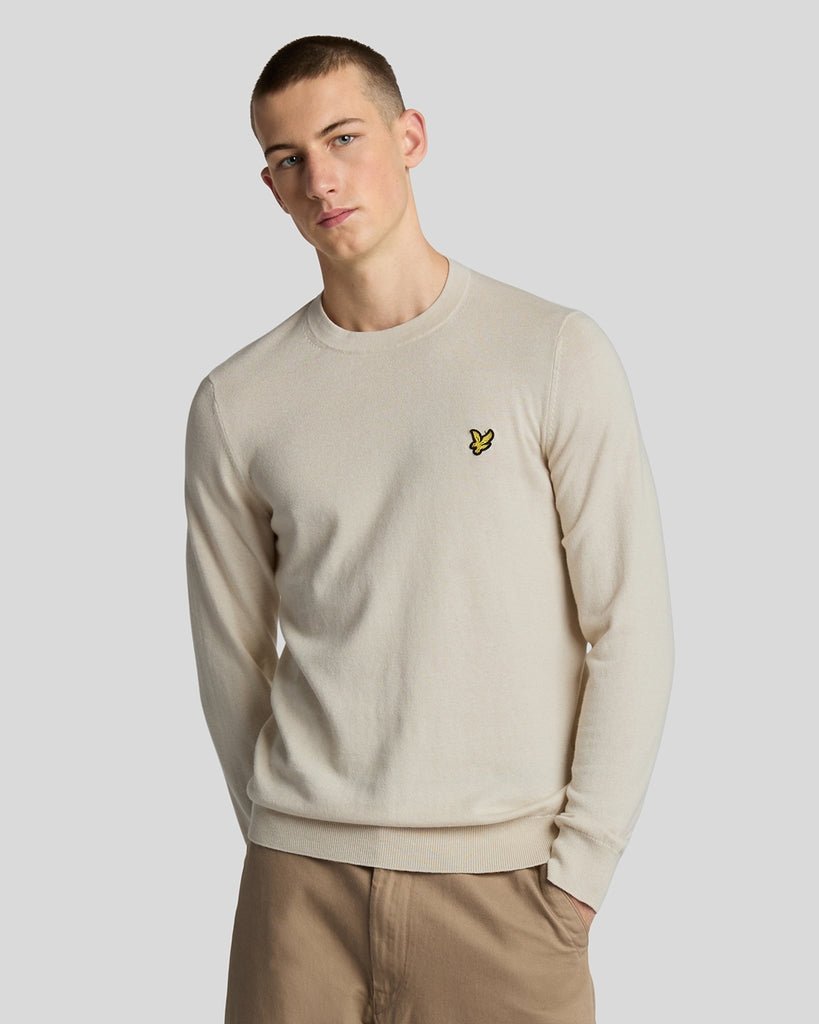 Lyle & Scott Men's  Cotton Merino Crew Neck Jumper in Size XXL, BrandAlley