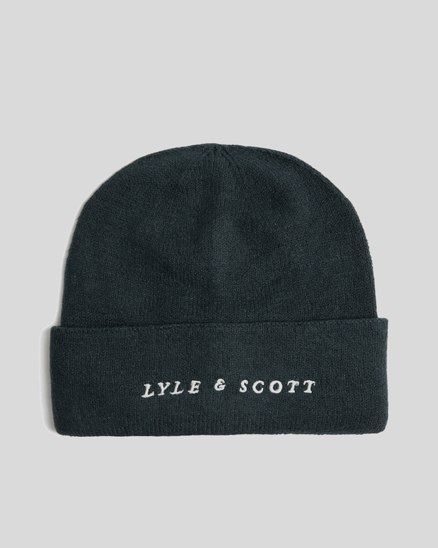 Lyle & Scott Men's  Script Logo Beanie , BrandAlley