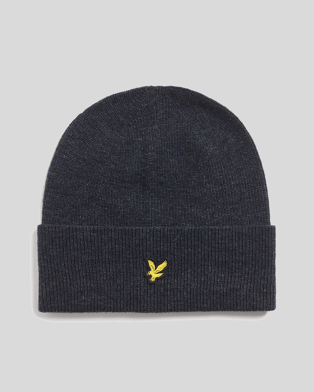 Lyle & Scott Men's  Lambswool Blend Beanie , BrandAlley