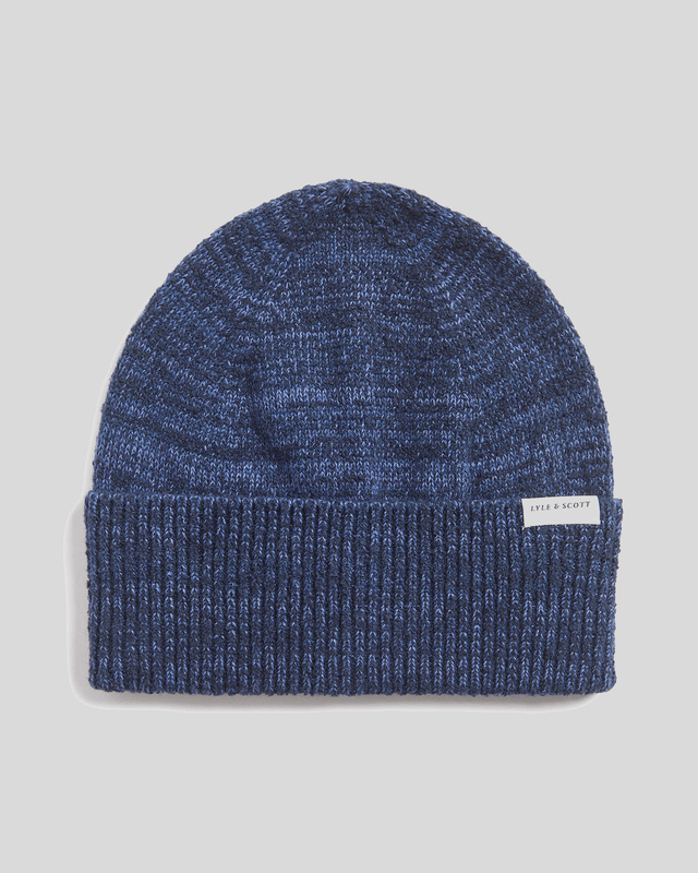 Lyle & Scott Men's   Navy  Marl Beanie , BrandAlley