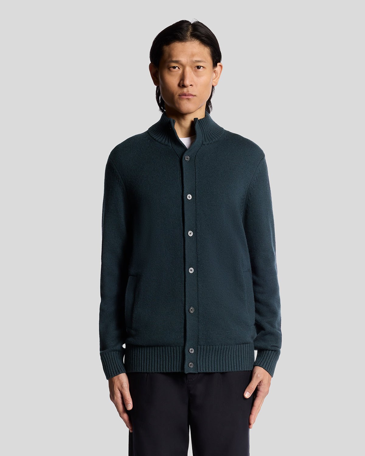 Lyle & Scott Men's  Wool Blend Cardigan in Size XXL, BrandAlley