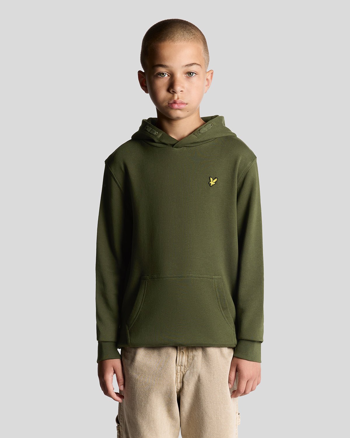 Lyle & Scott Boys  Loopback Cotton Hoodie in Size 7/8 Years, BrandAlley