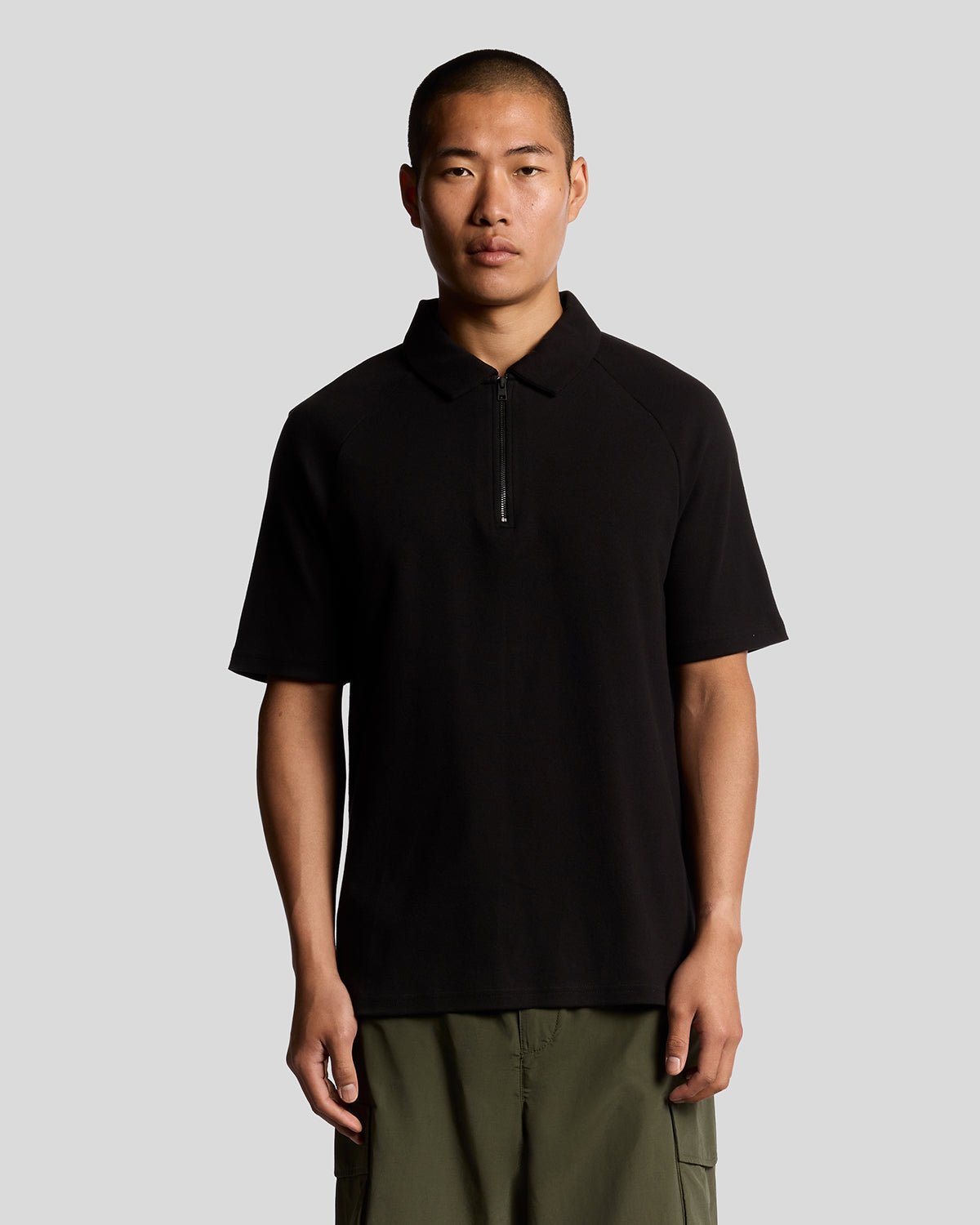 Lyle & Scott Men's  Interlock Zipped Polo Shirt in Size XL, BrandAlley