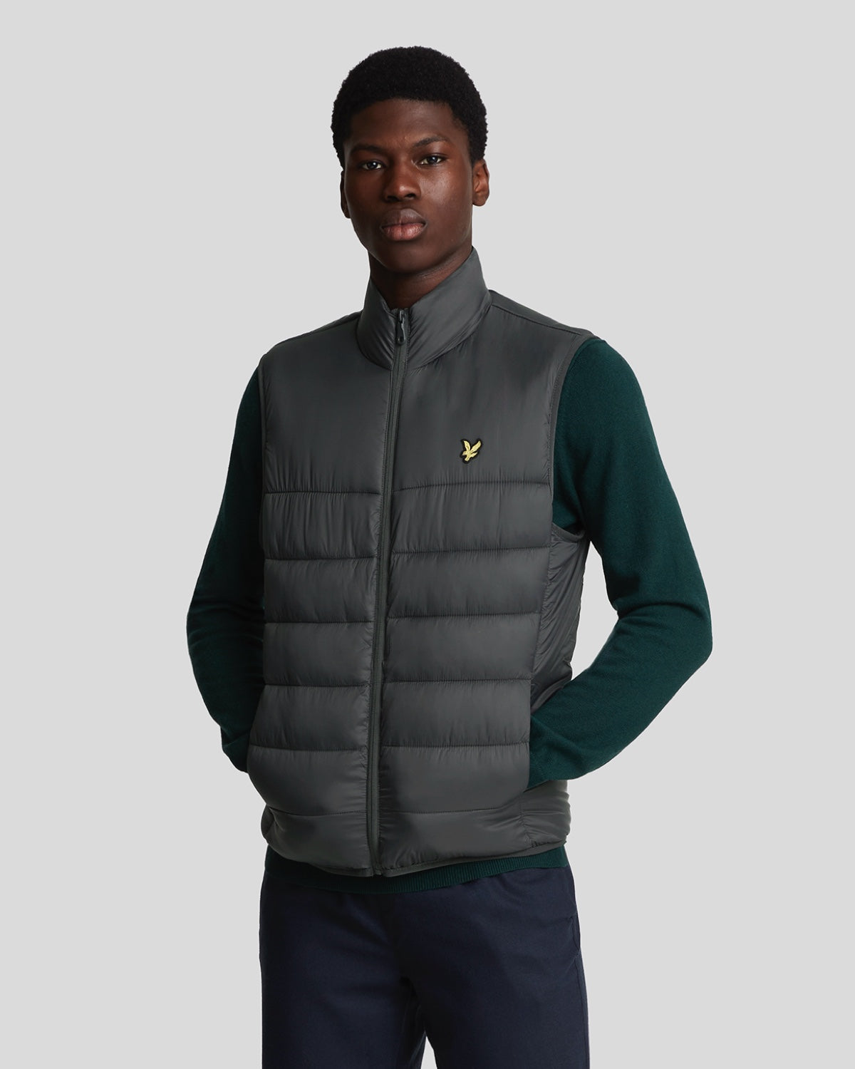 Lyle & Scott Men's  Puffer Gilet in Size XS, BrandAlley