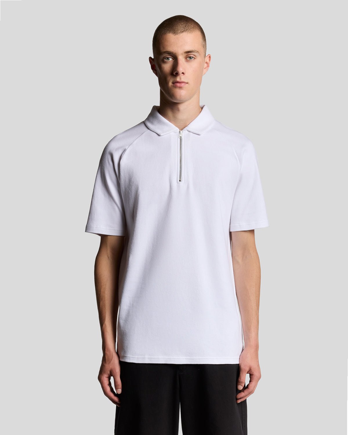 Lyle & Scott Men's  Interlock Zipped Polo Shirt in Size XXL, BrandAlley