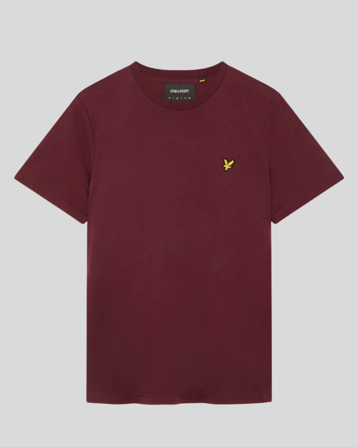 Lyle & Scott Men's   Red Cotton Crew Neck T-Shirt in Size 2XL, BrandAlley