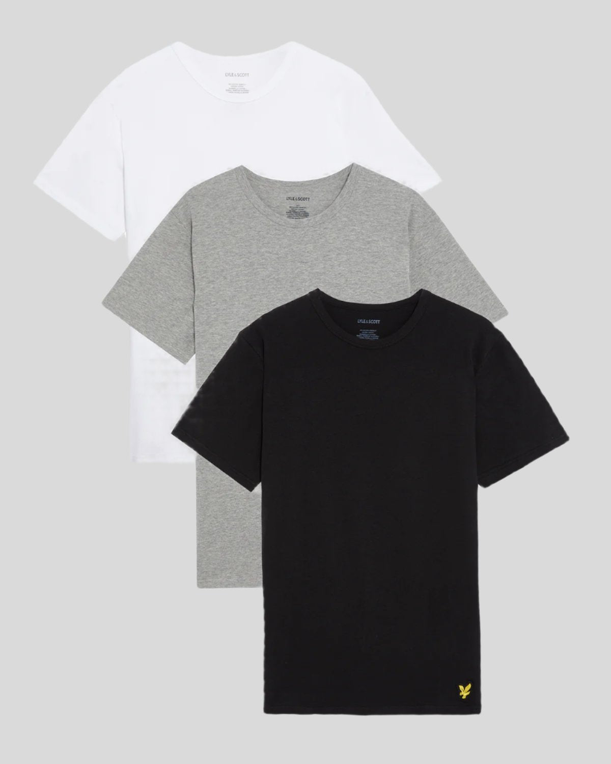 Lyle & Scott Men's  3 Pack Lounge T-Shirts in Size XS, BrandAlley