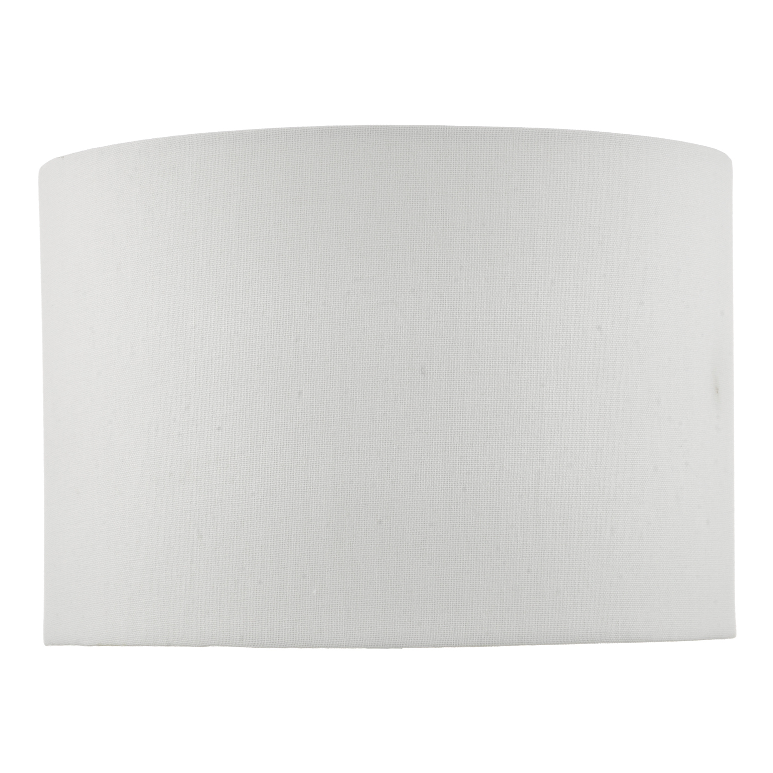 The Lighting Studio   Zabe Ivory Linen Drum Shade 30cm in Size 30cm, BrandAlley
