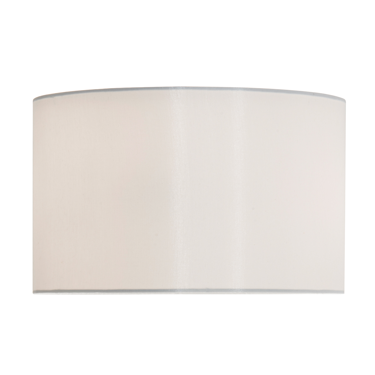 The Lighting Studio   Risha Ivory Faux Silk Drum Shade 36cm in Size 36cm, BrandAlley