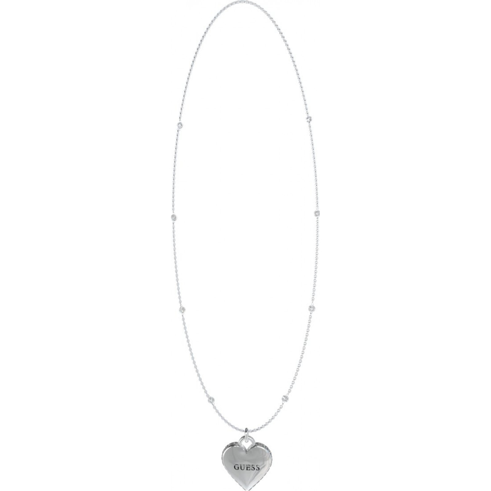 Guess Women's   Silver Jubn02232jwrht-U Necklace , BrandAlley