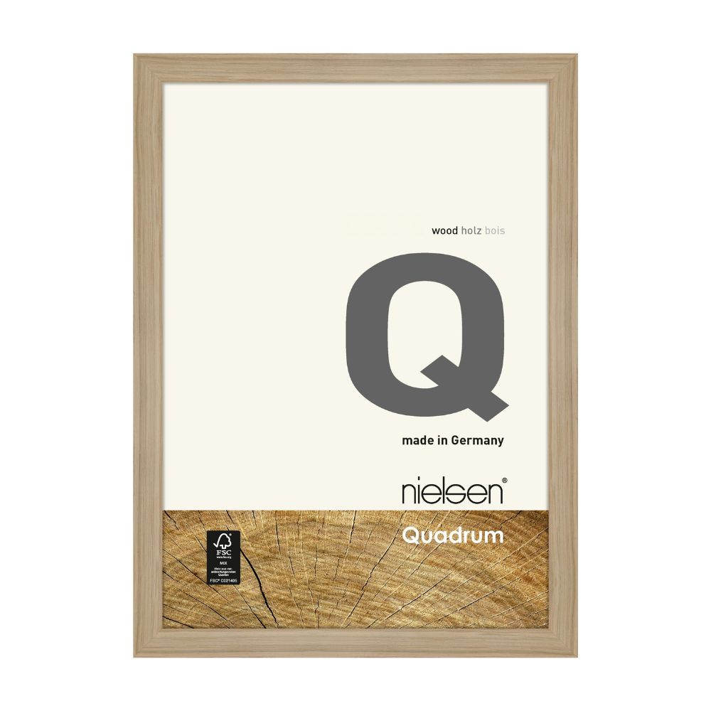 Nielsen Design   Quadrum Wooden Picture Frame Oak in Size 50x70cm, BrandAlley