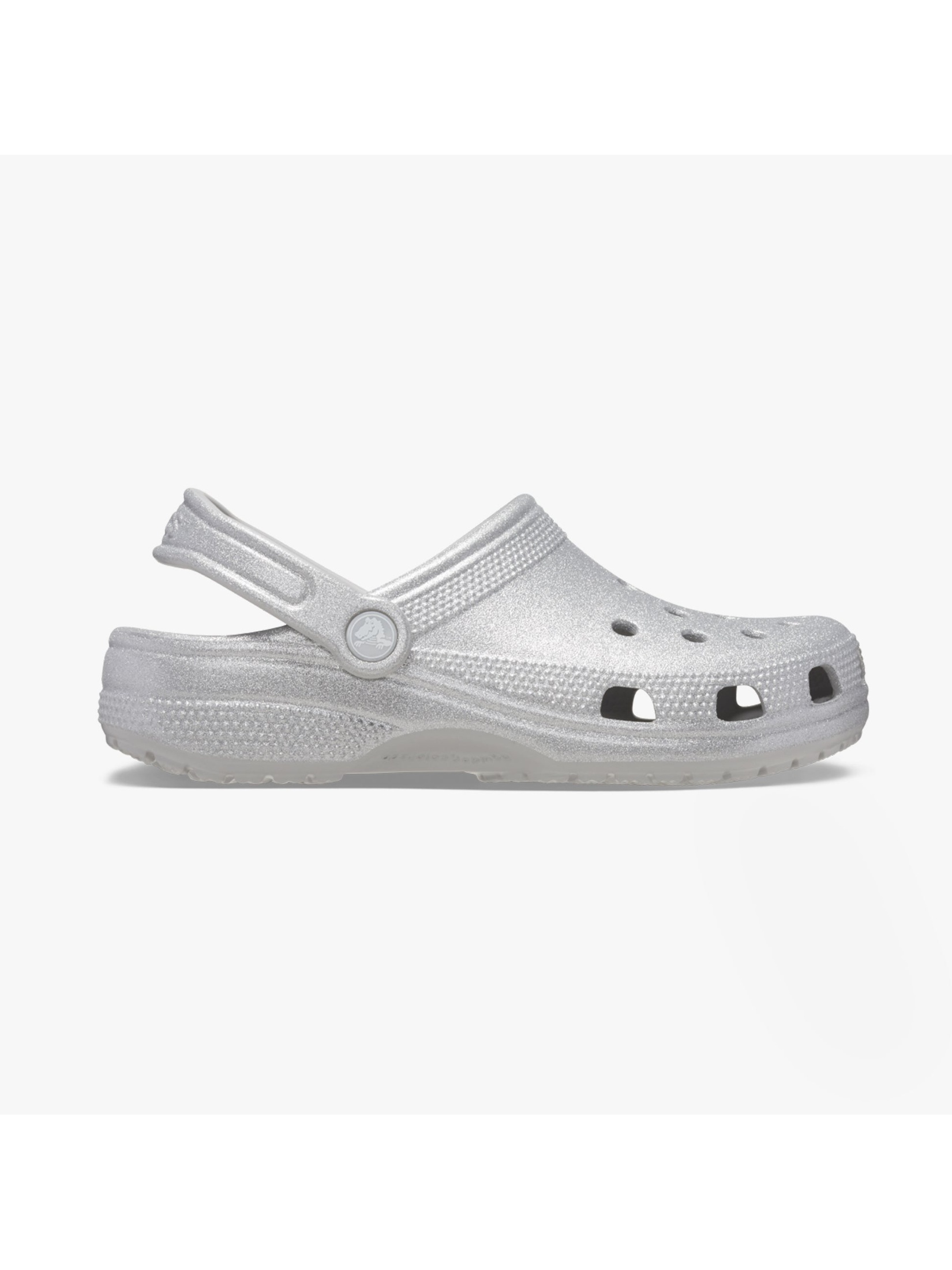Crocs Women's   Silver 205942-0Ic Clogs in Size 8, BrandAlley