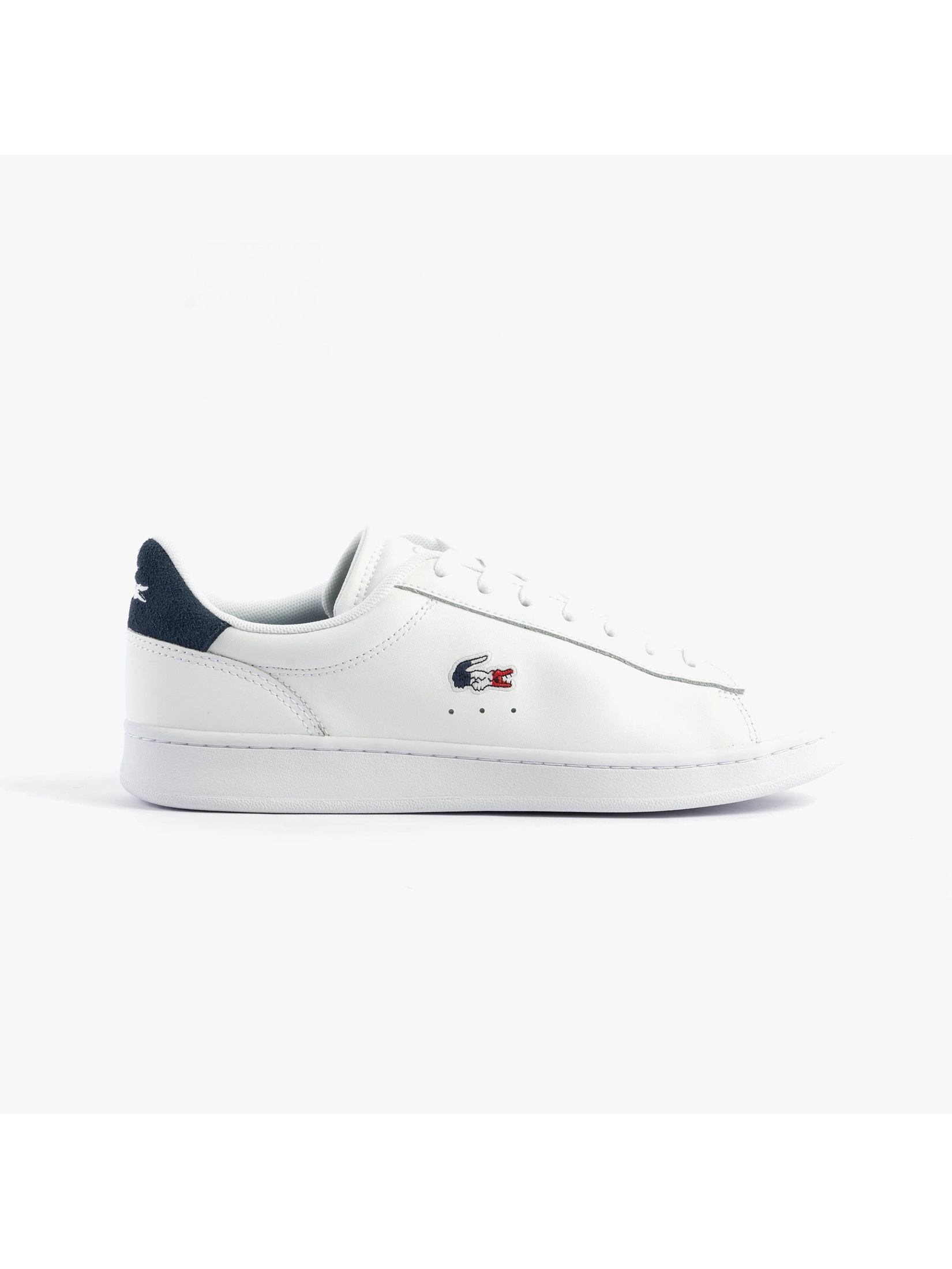 Lacoste Men's   Red Carnaby Set Low Top Trainers in Size 7, BrandAlley
