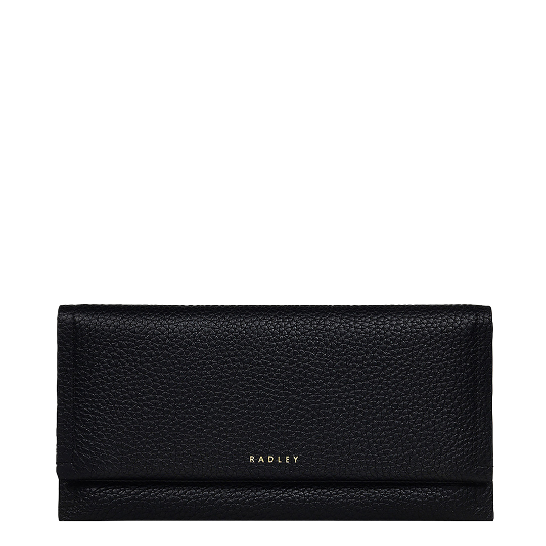 Radley Women's   Black Oak Street Large Flapover Purse in Size Large, BrandAlley