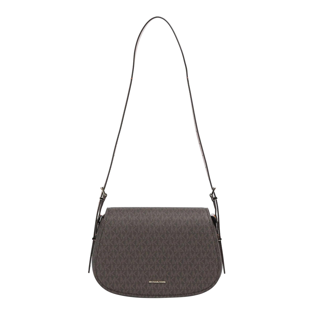 Michael Kors Lydia Brown Shoulder Bag – Stylish Design