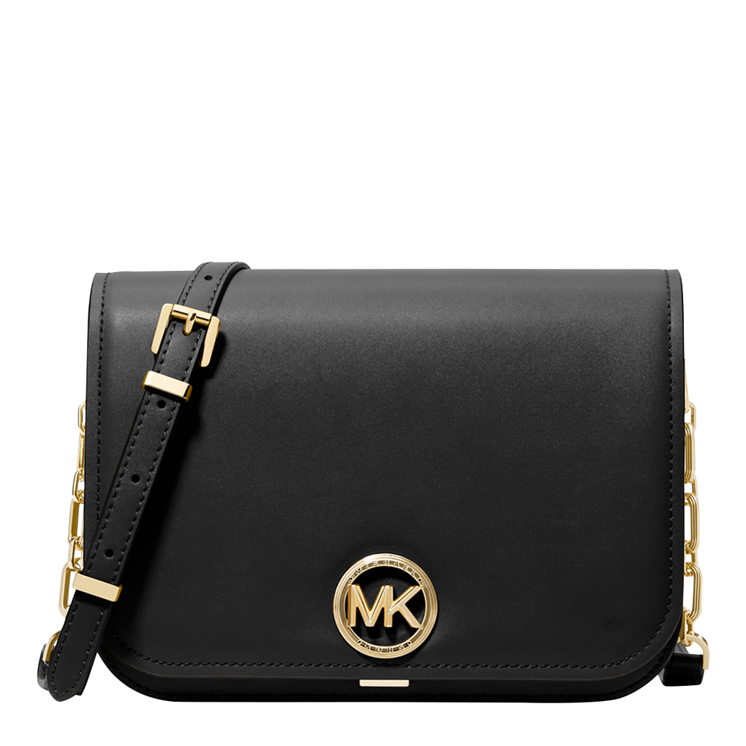 Michael Kors Delancey Black Crossbody Bag – Stylish Design