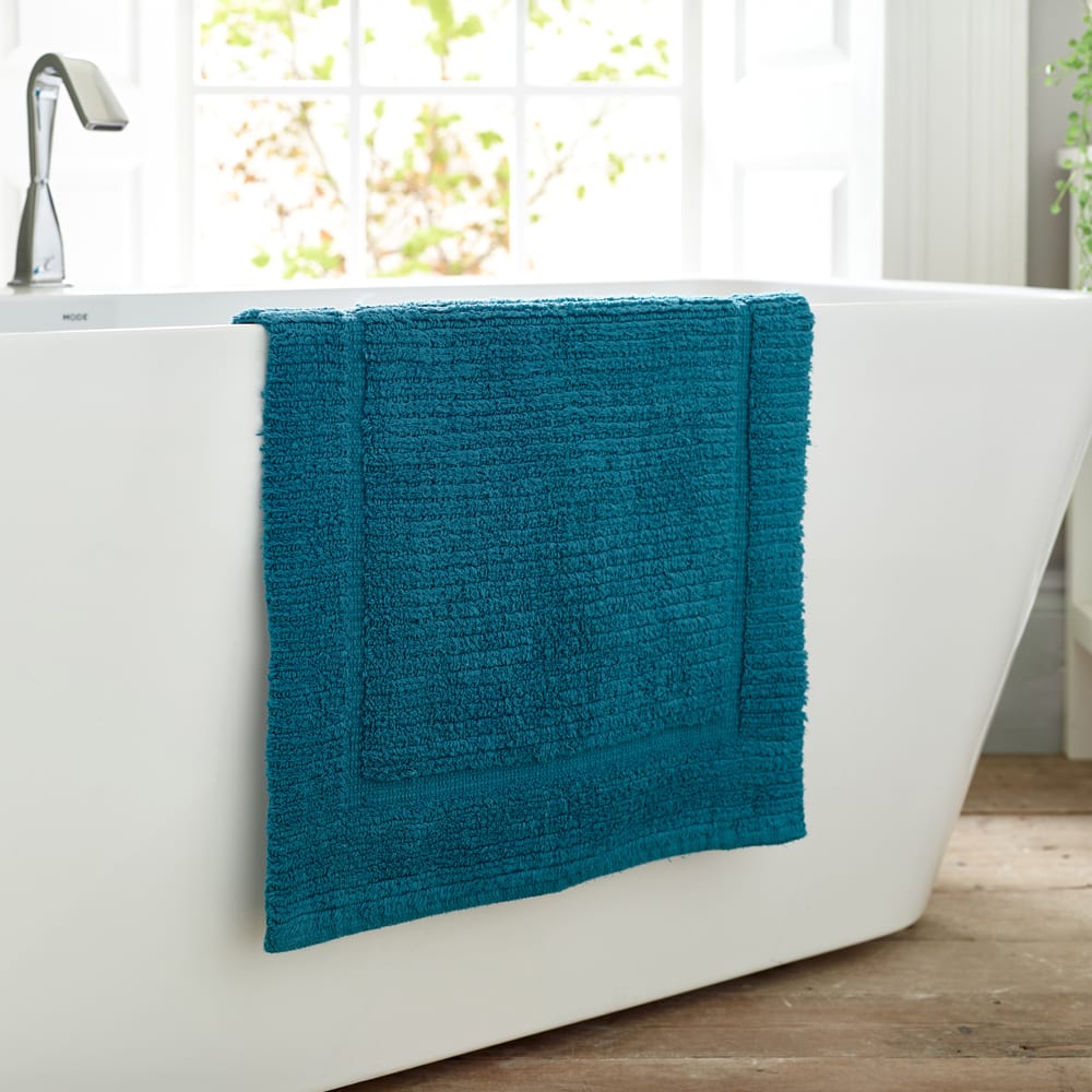 Deyongs    Blue Quik Dri Bath Mat Lagoon in Size Small, BrandAlley