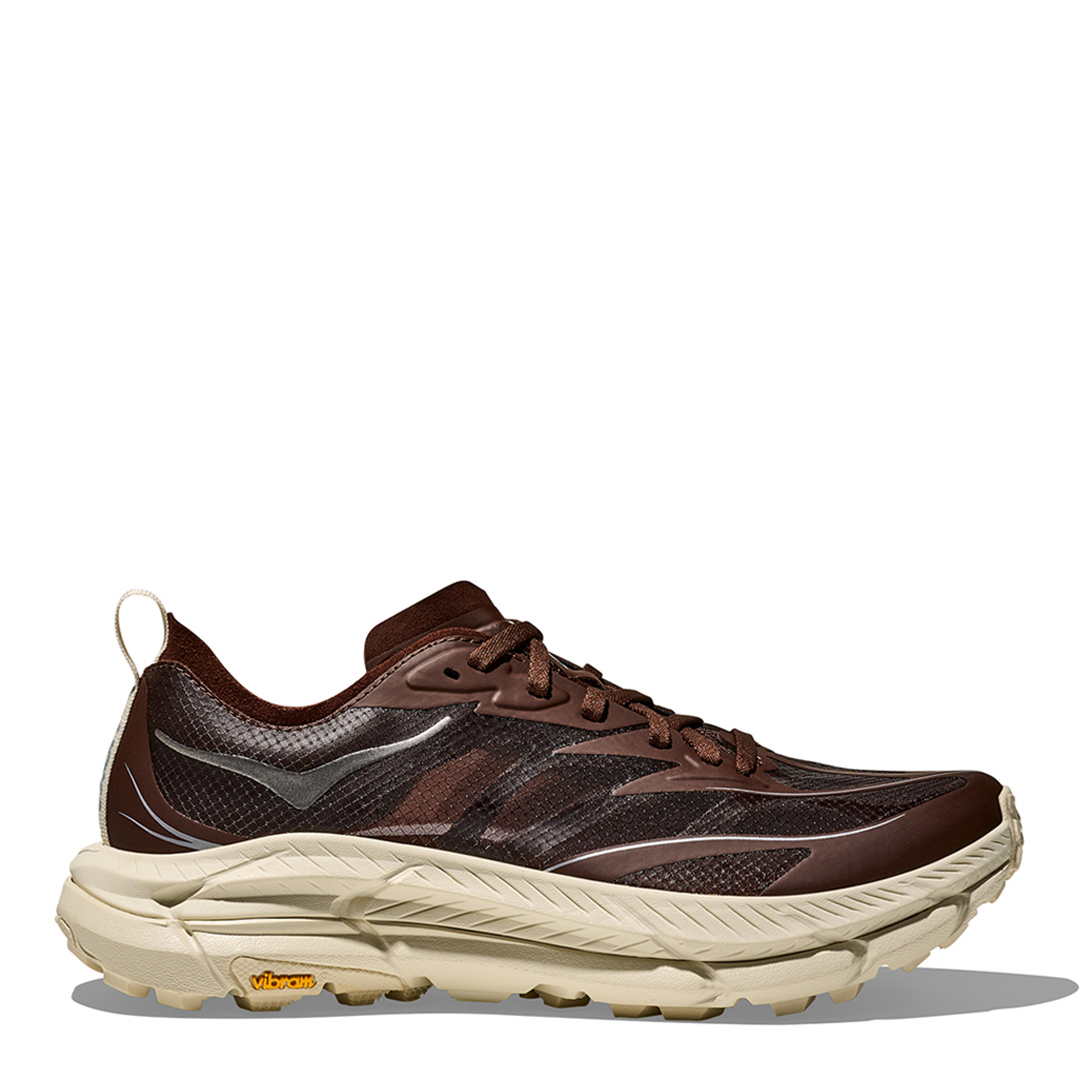 Hoka Men's    Cold Brew/Oat Milk Mafate Speed 4 Lite Trainer in Size 6, BrandAlley