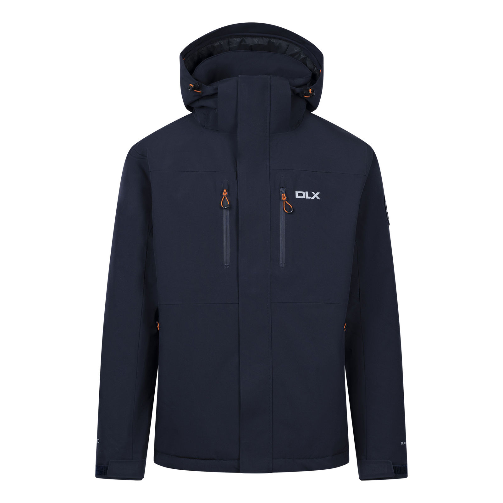 Trespass Men's   Blue Waterproof Jacket Oswarm Polyamide Dark Flint in Size L, BrandAlley