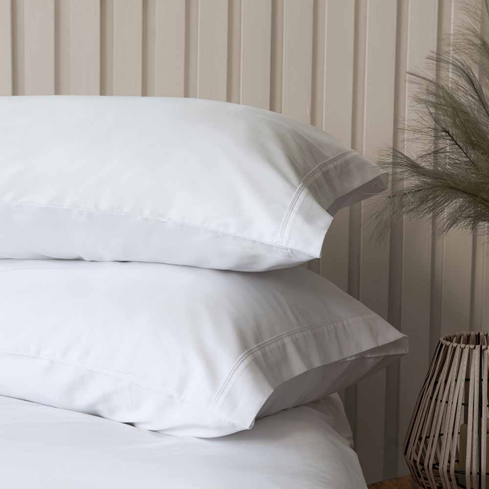 Belledorm   Bamboo Housewife pillowcase pair White, BrandAlley