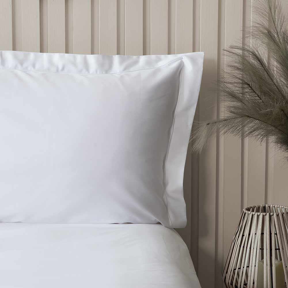 Belledorm   Bamboo Oxford Pillowcase White, BrandAlley