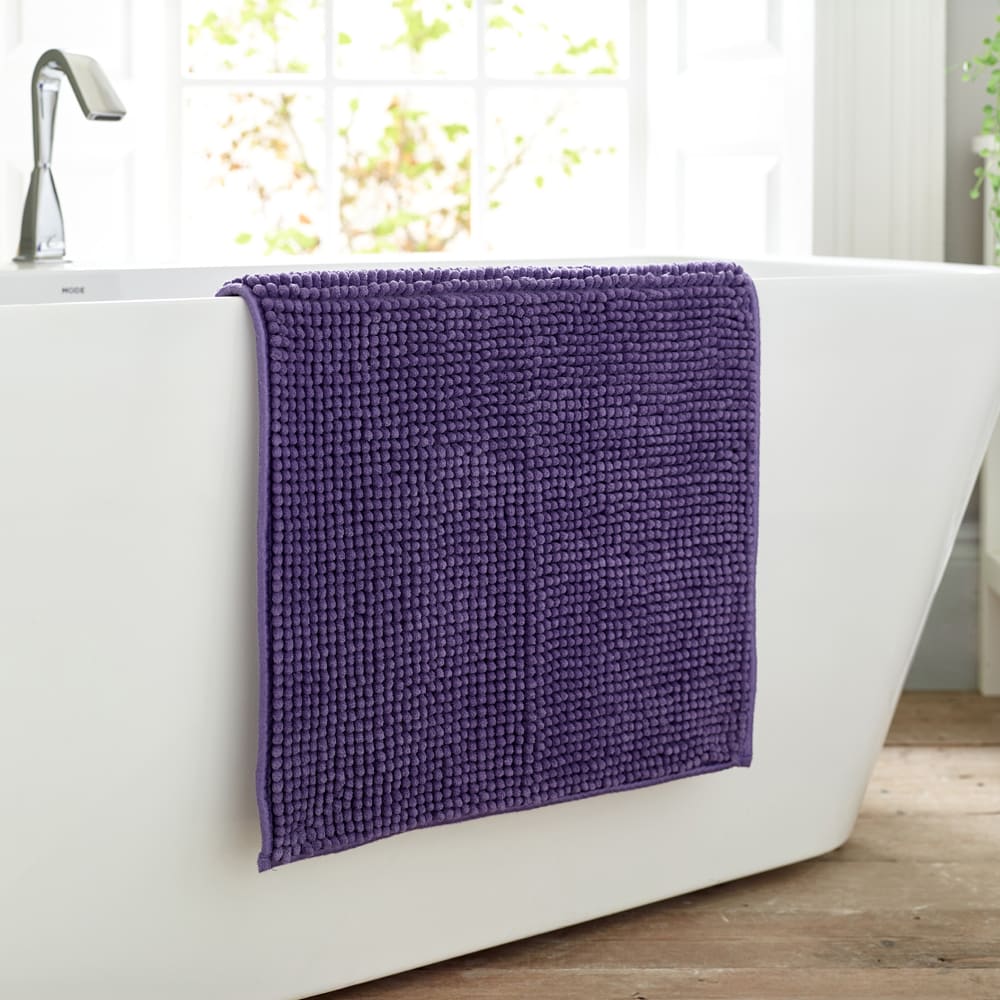 Lobster Creek   Kaleidoscope Noodle Bath Mat 50x80cm Purple, BrandAlley